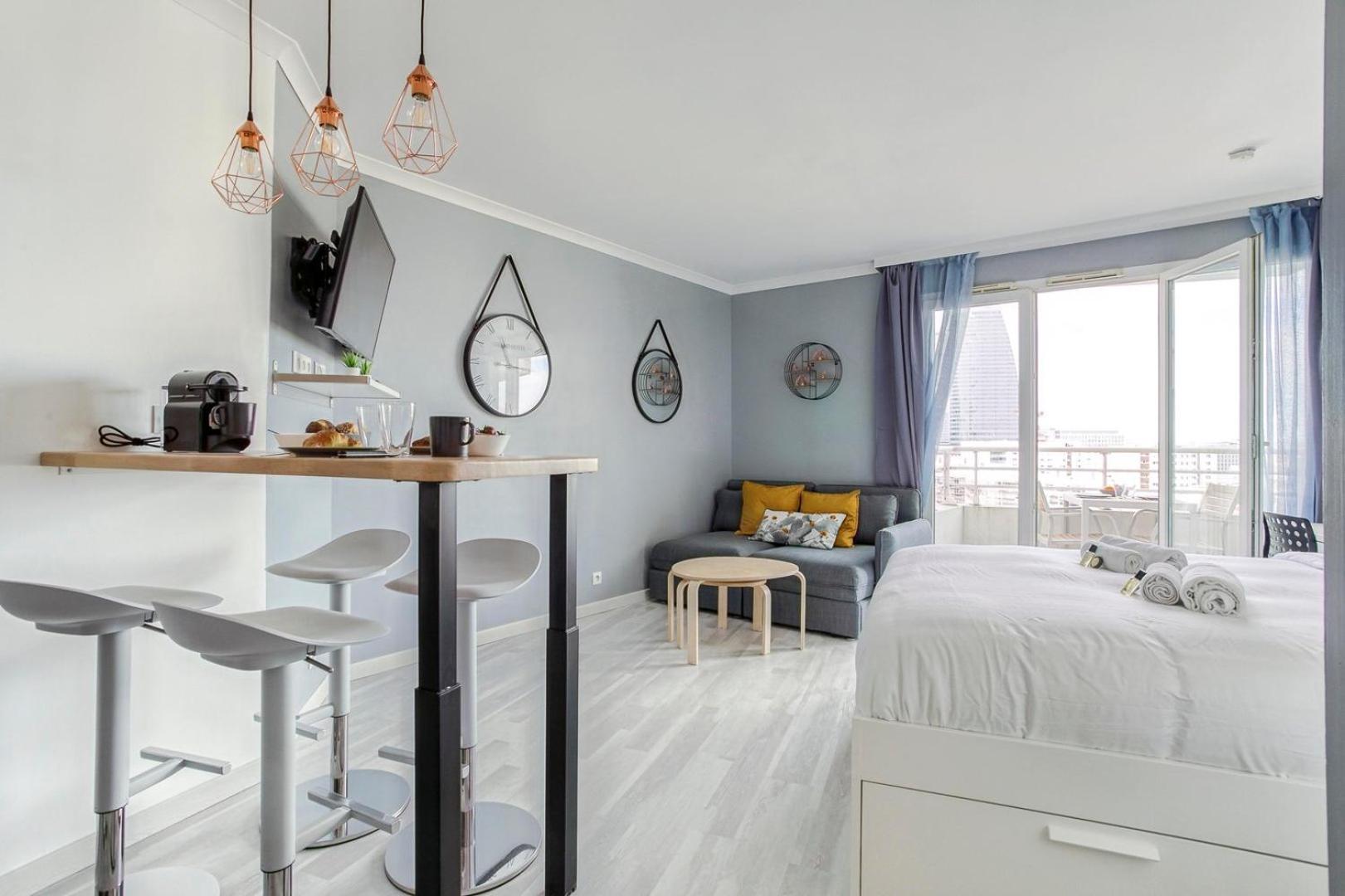 Joli Studio A Courbevoie - La Defense Buitenkant foto